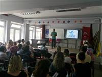 Mümin Geçoğlu 1 İlkokulu Müdürlüğü’nde 20 Haziran tarihinde gerçekleştiren tüm kurum personeline yönelik gerçekleştirilen seminer 