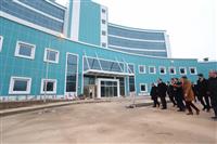Bursa Valisi Sn.Yakup Canbolat, Kestel İlçesinde Yapımı Devam Eden Kestel Devlet Hastanesi İnşaatında İncelemelerde Bulundu