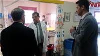 Sağlık Müdürümüz Uzm. Dr. Halim Ömer Kaşıkcı, Dörtçelik Çocuk Hastalıkları Hastanesi Ek Binası'na ziyaret gerçekleştirerek incelemelerde bulundu.