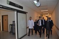 Sağlık Müdürümüz Uzm. Dr. Halim Ömer Kaşıkcı, Bursa Şehir Hastanesi'nde İncelemelerde Bulundu