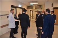 Sağlık Müdürümüz Uzm. Dr. Halim Ömer Kaşıkcı, Bursa Şehir Hastanesi'nde İncelemelerde Bulundu