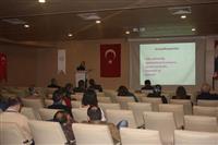 Dr. Pınar KAYA tarafından Şarbon Hastalığı Eğitimi verilmektedir.