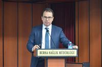 Bursa Eczacı Odası Başkanı Ecz. Okan ŞAHİN’in konuşması